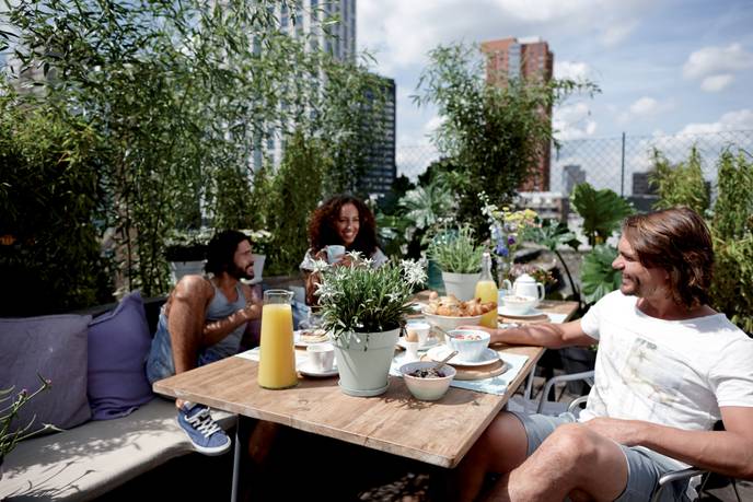 loft urban rund 30cm warmes grau